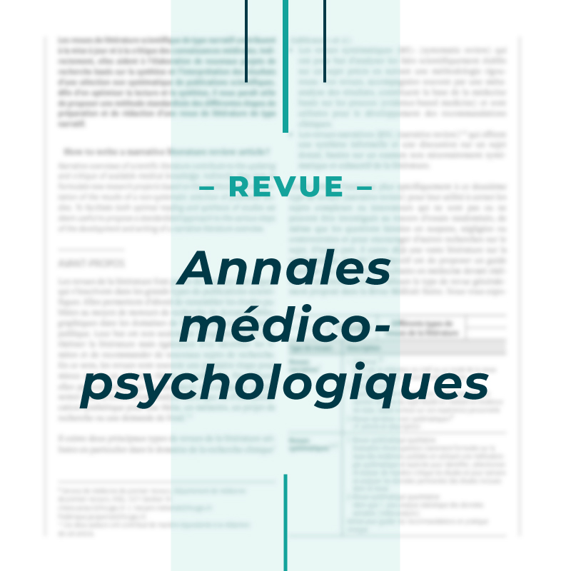 Annales médico-psychologiques