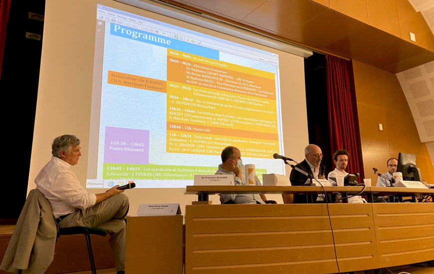 2e Journée nationale de l'hospitalisation et des services de soins intensifs à domicile en psychiatrie | © FERREPSY Occitanie