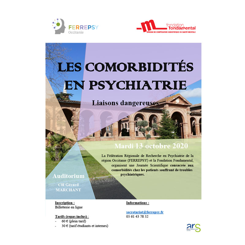 Journées Comorbidités en psychiatrie | © FERREPSY Occitanie