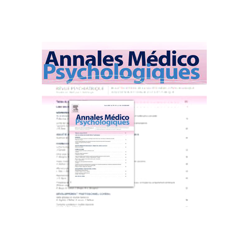 Annales médico-psychologiques | © FERREPSY Occitanie