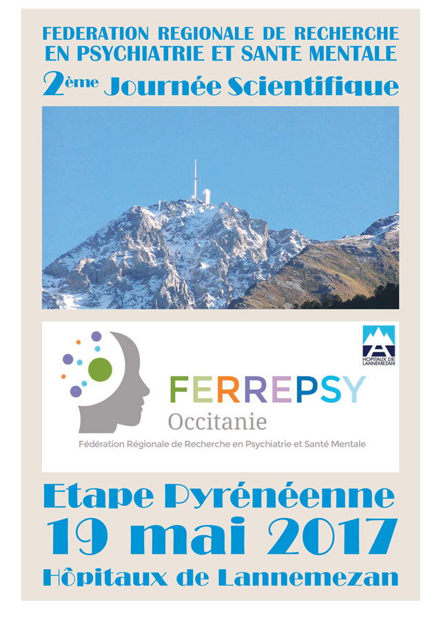 Journée scientifique de la Ferrepsy 2017 (affiche) | © FERREPSY Occitanie Journée scientifique de la Ferrepsy 2017 (affiche) | © FERREPSY Occitanie