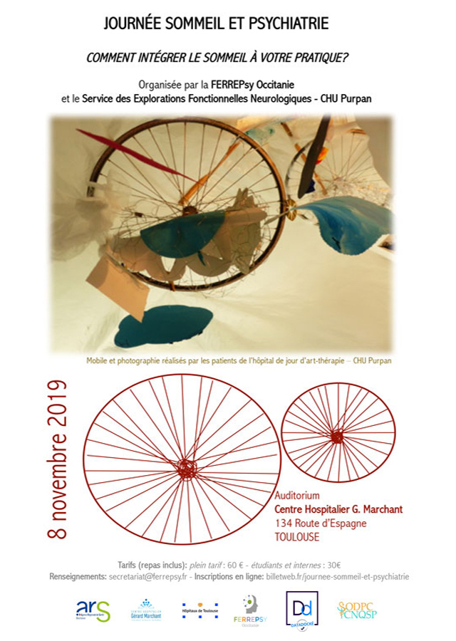 Journée Sommeil & Psychiatrie (programme) | © FERREPSY Occitanie Journée Sommeil & Psychiatrie (programme) | © FERREPSY Occitanie