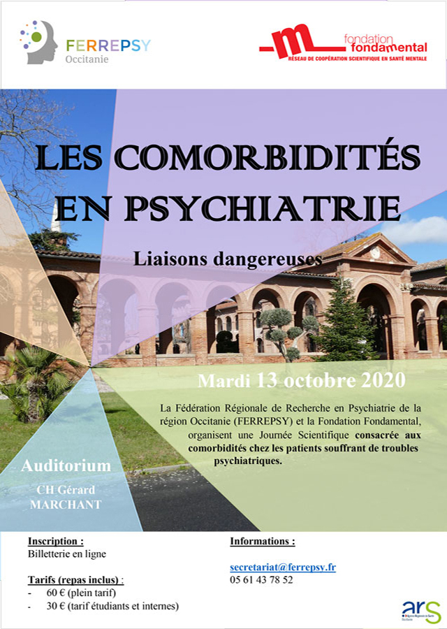 Journée Comorbidités en psychiatrie (affiche) | © FERREPSY Occitanie