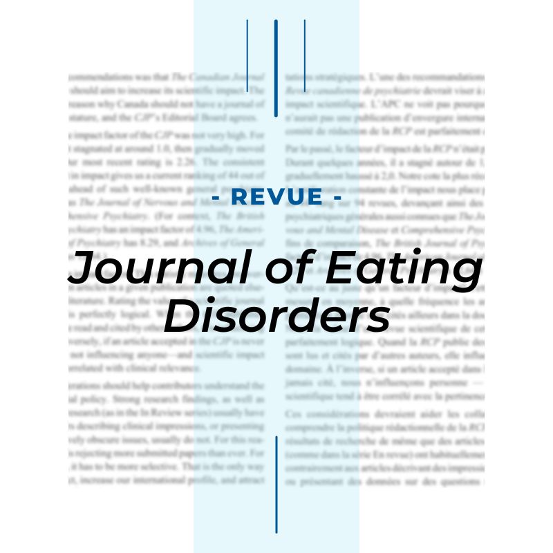Journal of Eating Disorders