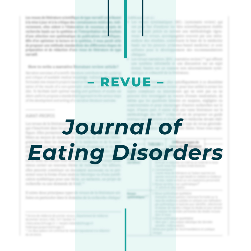 Journal of Eating Disorders