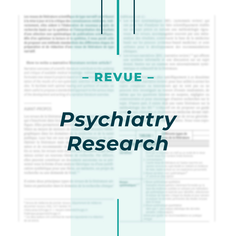 Psychiatry Research