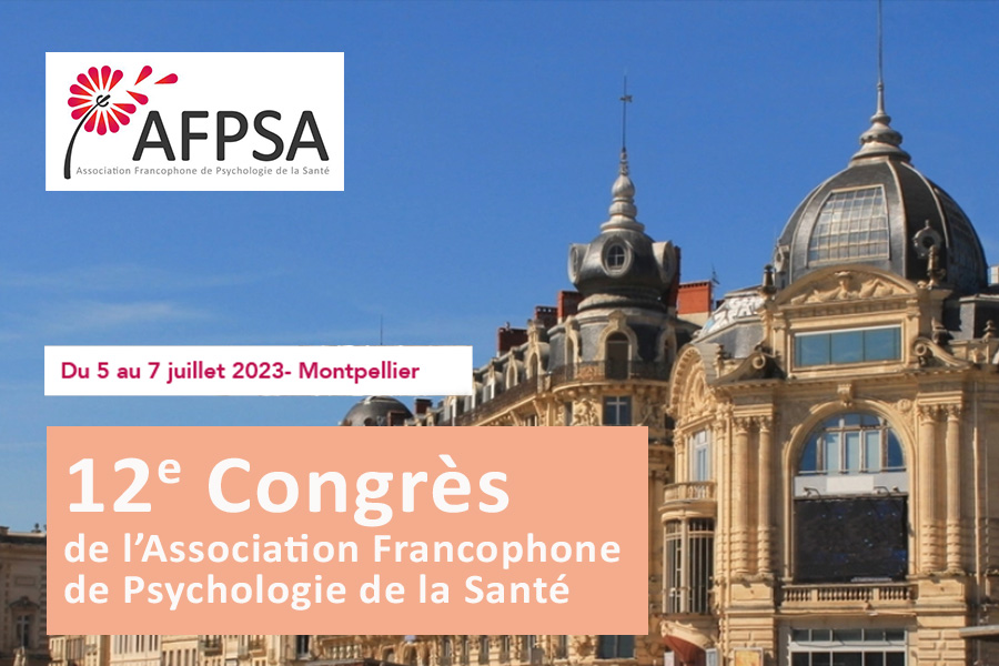 12e Congrès de l'Association Francophone de Psychologie de la Santé