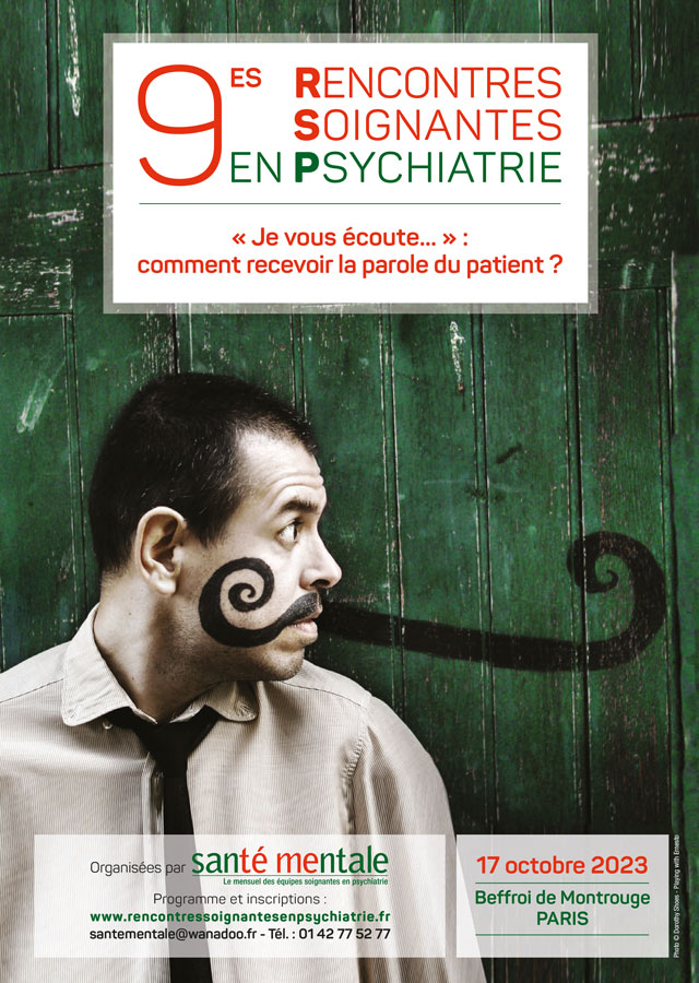 9e Rencontres soignantes en psychiatrie (affiche) 9e Rencontres soignantes en psychiatrie (affiche)