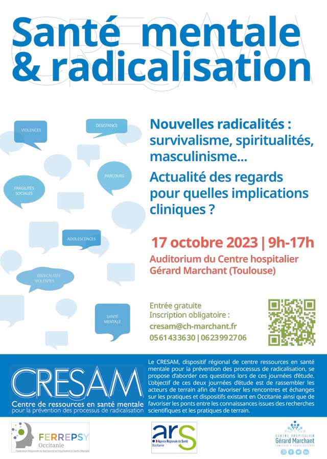 Journée du CRESAM 2023 (17 octobre 2023) - Affiche Journée du CRESAM 2023 (17 octobre 2023) - Affiche