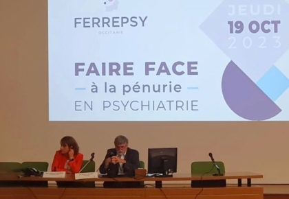 Faire face à la pénurie en psychiatrie (19 octobre 2023) | © FERREPSY Occitanie