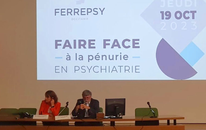 Faire face à la pénurie en psychiatrie (19 octobre 2023) | © FERREPSY Occitanie