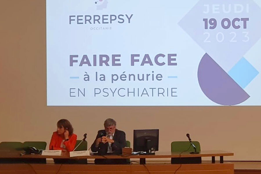 Faire face à la pénurie en psychiatrie (19 octobre 2023) | © FERREPSY Occitanie