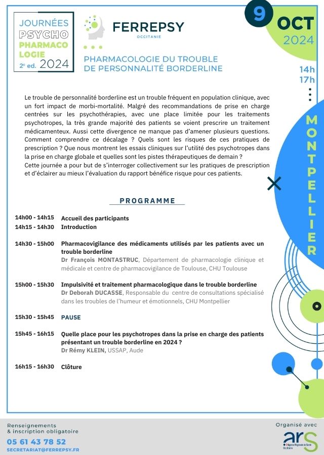 Journée Psycho-pharmacologie - 2e édition, octobre 2024 (argumentaire-programme) -site | © FERREPSY Occitanieramme (640 x 900 px) Journée Psycho-pharmacologie - 2e édition, octobre 2024 (argumentaire-programme) -site | © FERREPSY Occitanie