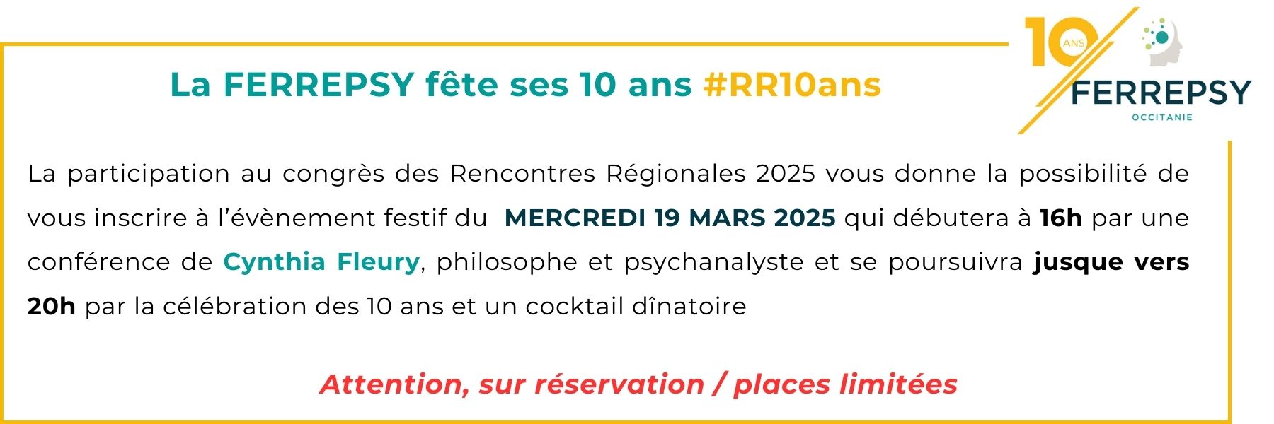 10e Rencontres régionales de la Ferrepsy Occitanie encart festif | © FERREPSY Occitanie 10e Rencontres régionales de la Ferrepsy Occitanie encart festif | © FERREPSY Occitanie
