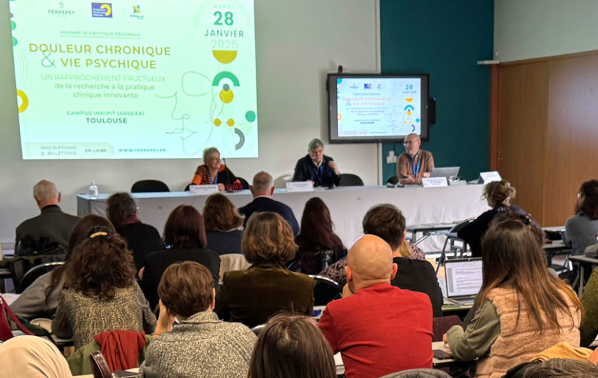 Journée régionale douleur chronique et vie psychique, le 28 janvier 2025 | © FERREPSY Occitanie