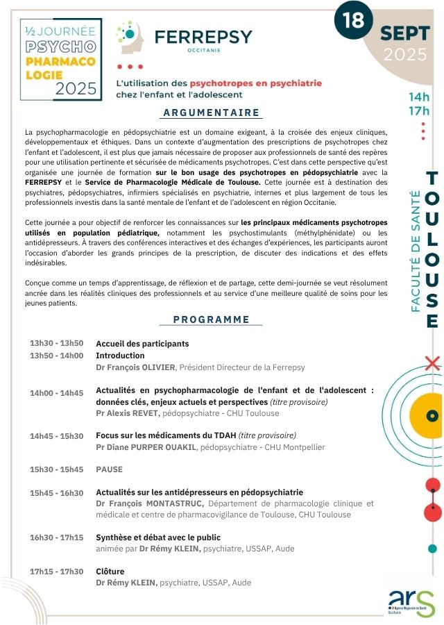 2025-09-18---Journée-psychopharmacologie-argumentaire+programme (640 x 900 px) | © FERREPSY Occitanie 2025-09-18---Journée-psychopharmacologie-argumentaire+programme (640 x 900 px) | © FERREPSY Occitanie