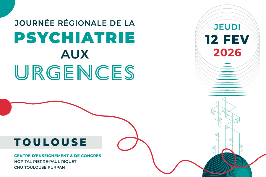 Journée régionale de la psychiatrie aux urgences (Toulouse) - 12 février 2026 - Vignette | © FERREPSY Occitanie